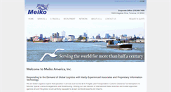 Desktop Screenshot of meikoamerica.com